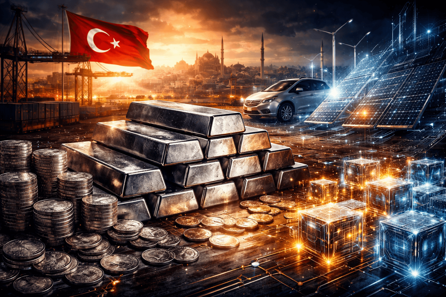 Türkei importiert Rekordmenge Silber