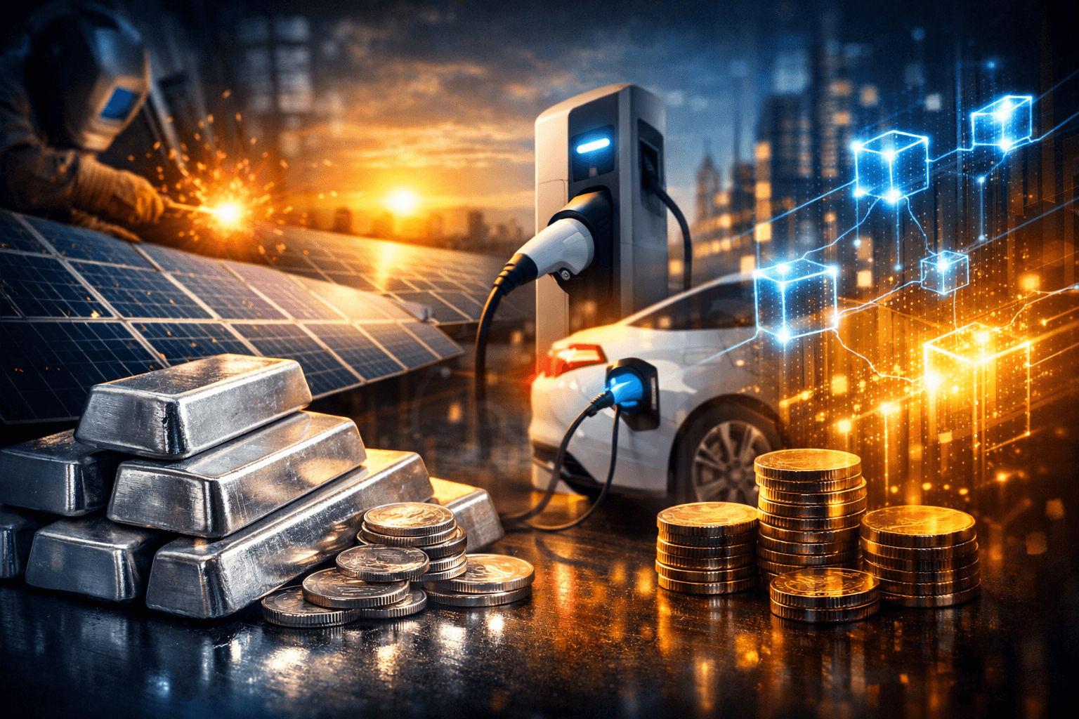 Silber knackt 67 USD – +133 % im Jahr