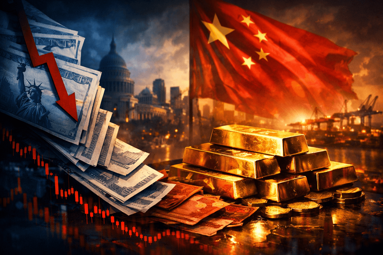 China reduziert US-Staatsanleihen massiv