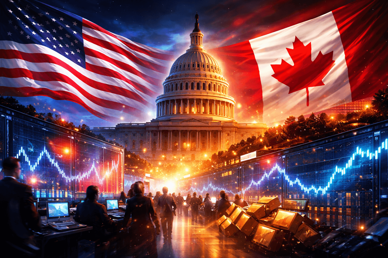 US-Repräsentantenhaus kippt Kanada-Zölle