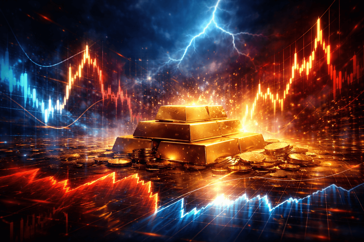 Gold-Volatilität auf Krisenniveau