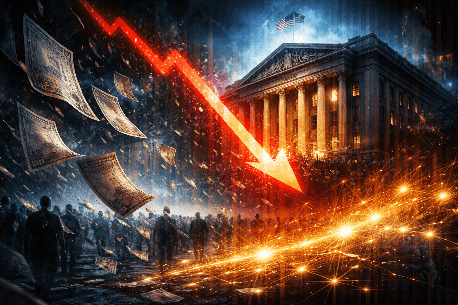 US-Banken mit 306 Mrd. Verlusten