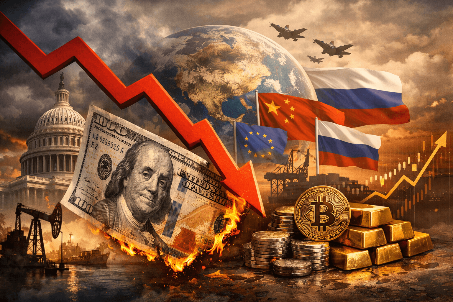 US-Dollar verliert über 10 %