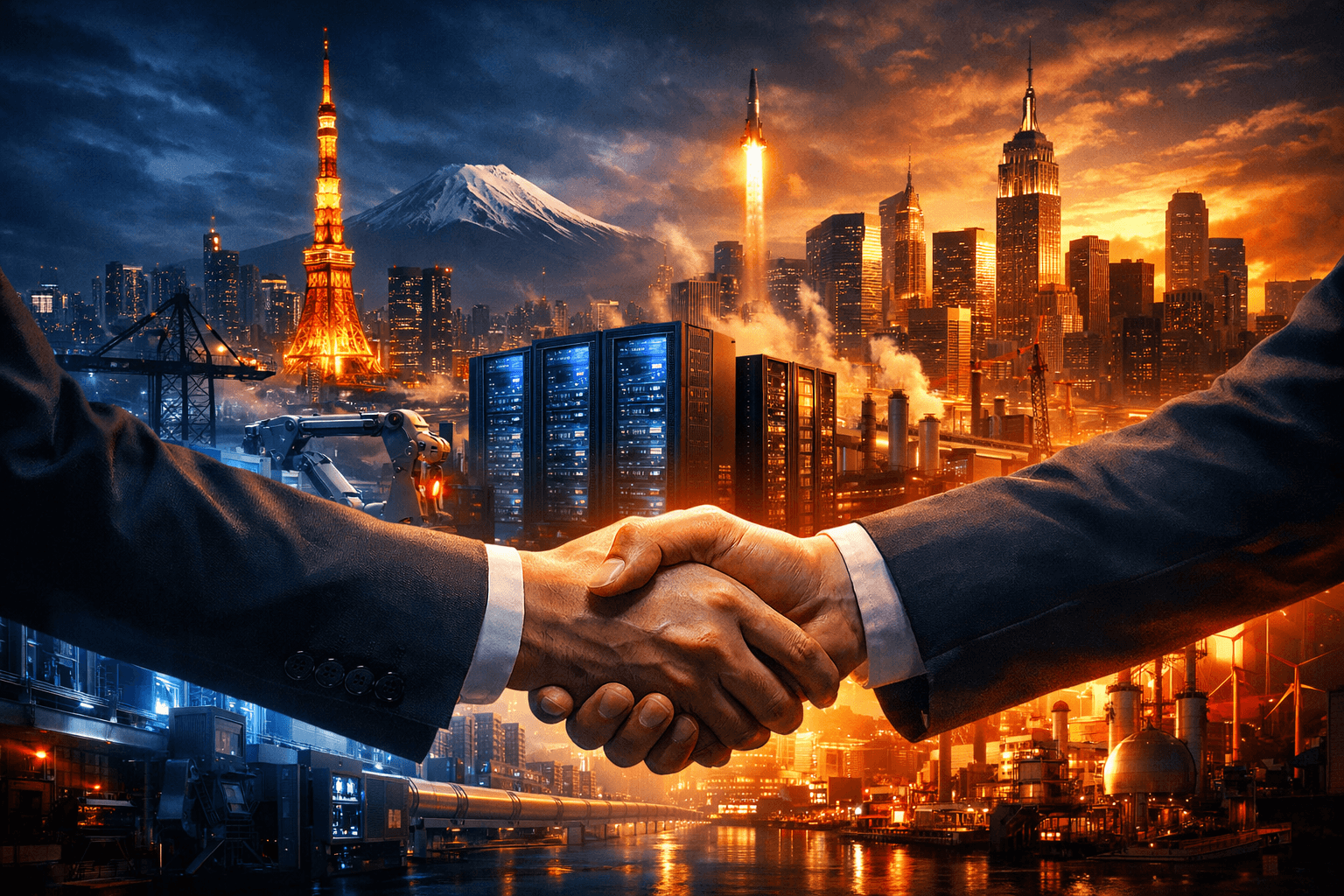 Japan investiert 550 Mrd. in USA