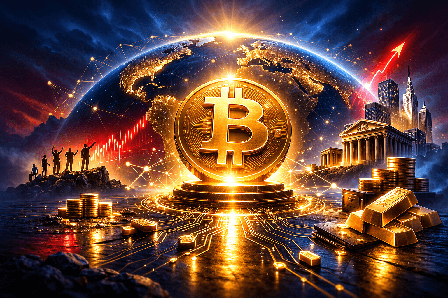 16 Jahre Bitcoin-Logo