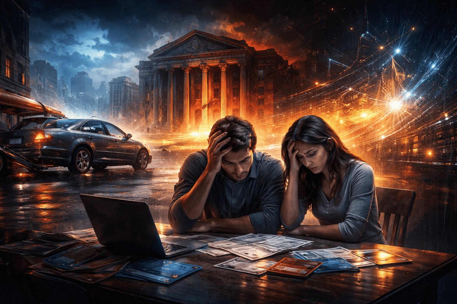 US-Kreditausfälle auf Mehrjahreshoch