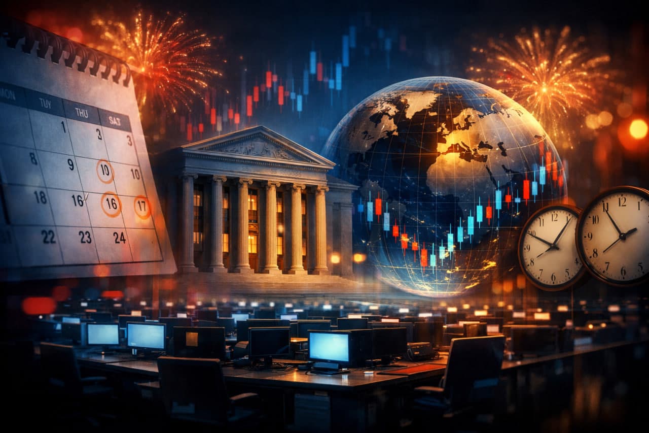 Wirtschaftskalender-Ausblick: 30. Dezember 2025 – 2. Januar 2026