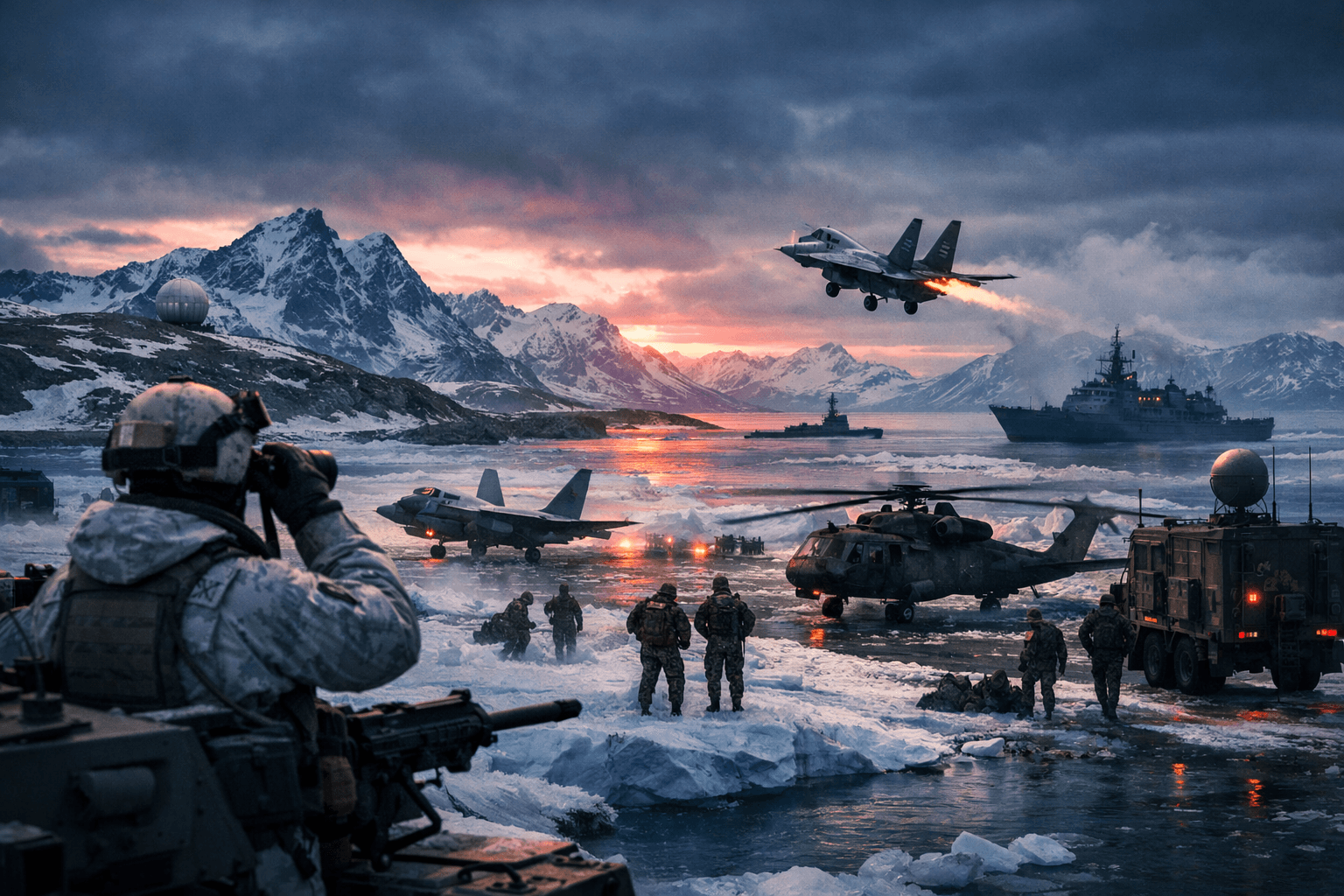 Grönland bereitet sich auf Invasion vor