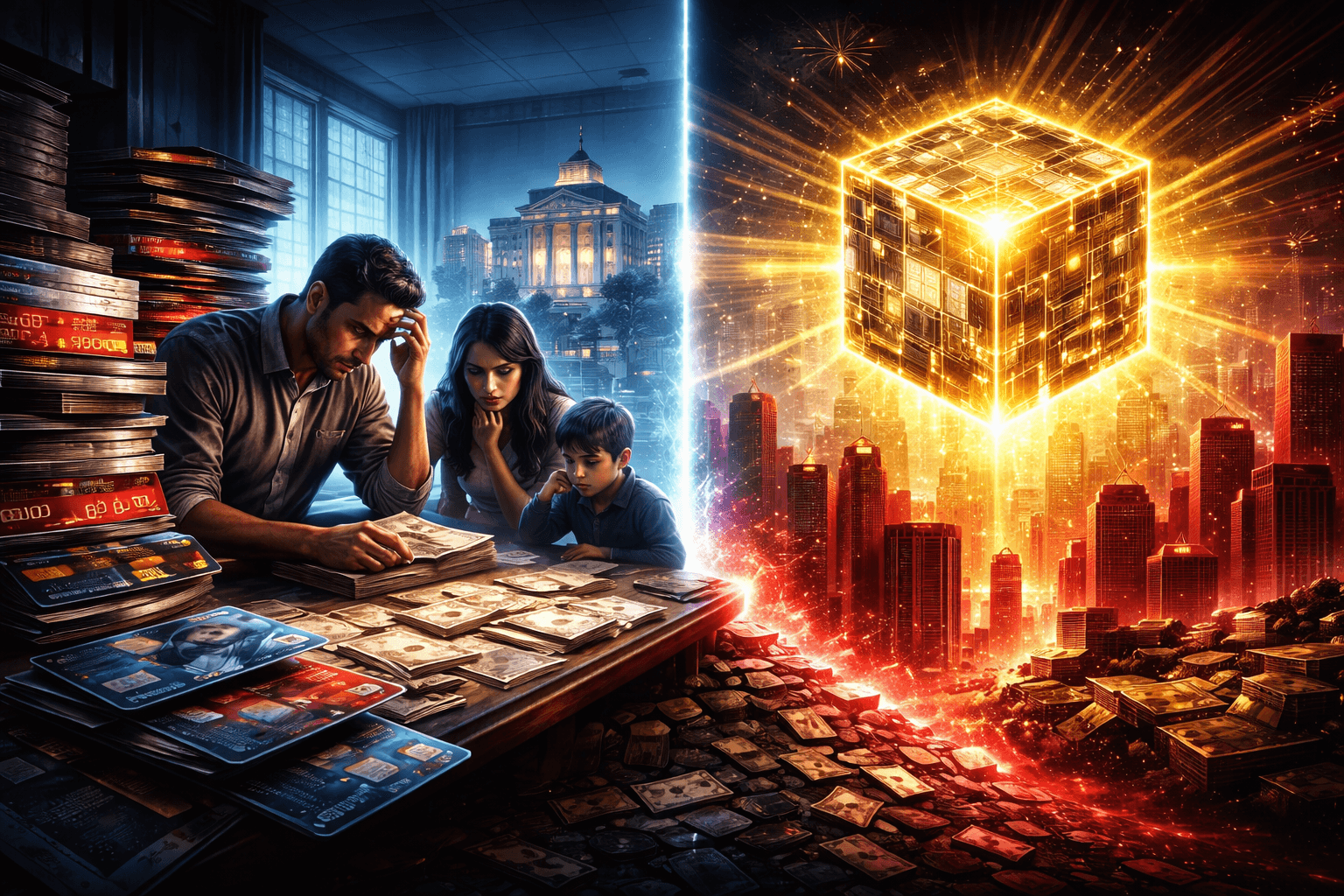 US-Kreditkartenschulden auf Rekordhoch