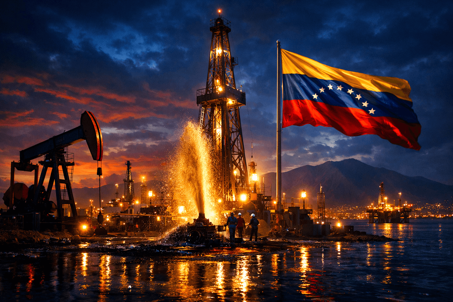 USA öffnen venezolanischen Ölmarkt