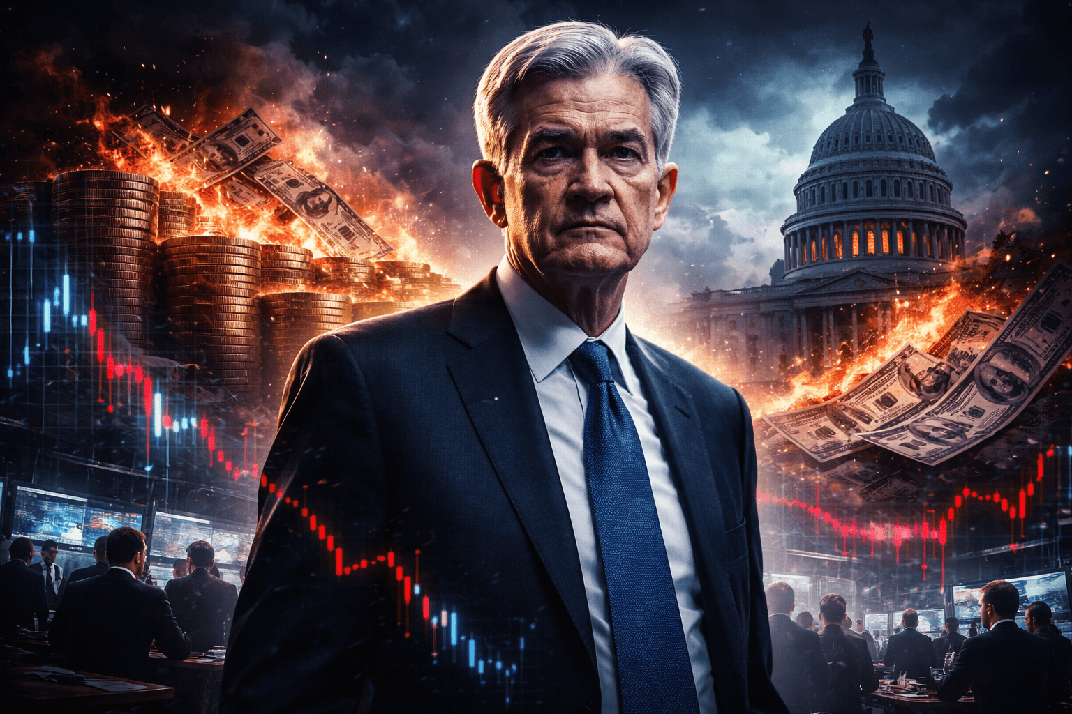 Powell warnt vor US-Schuldenpfad