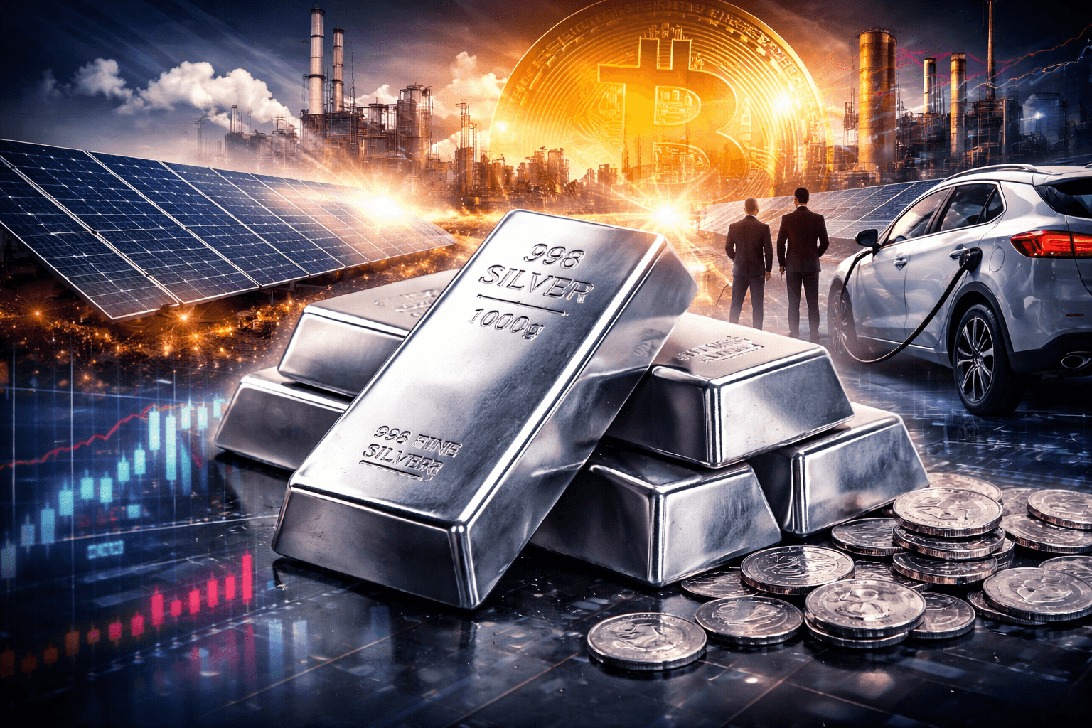 Silber erreicht erstmals 66 Dollar