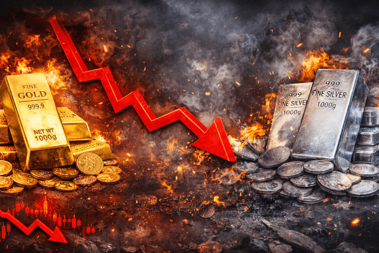 GOLD & SILBER MEGA CRASH! Jetzt wieder KAUFEN? 