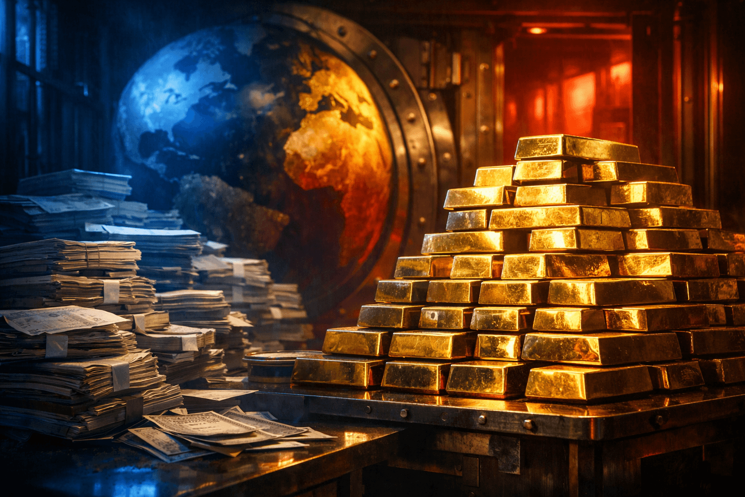 China tauscht US-Anleihen gegen Gold