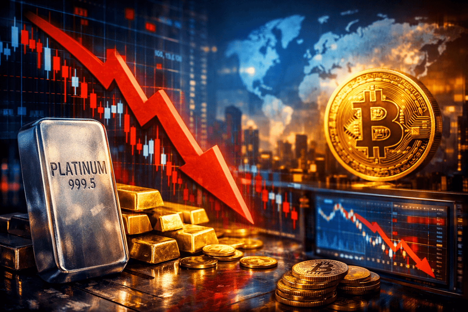 Platin stürzt ab – Warnsignal für Rohstoffe?