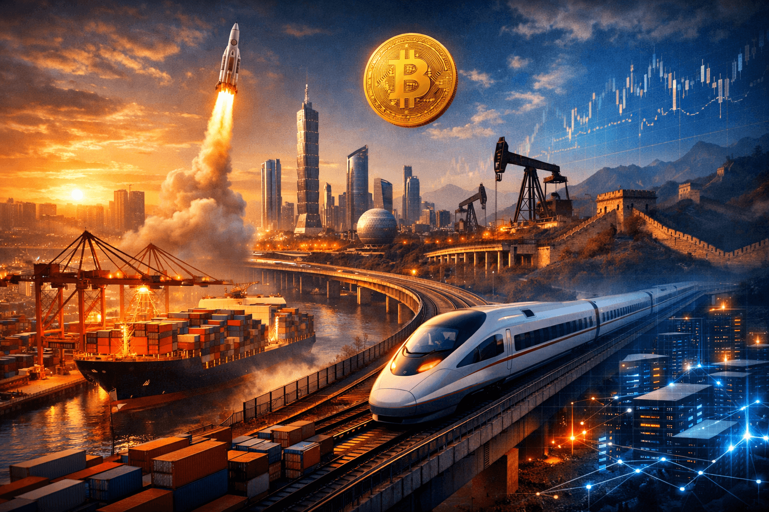 Chinas Wirtschaft wächst um 5 %