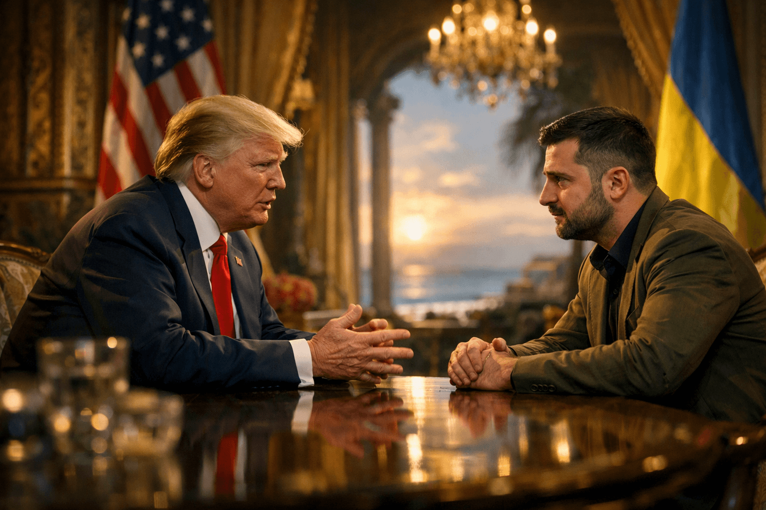 Trump trifft Selenskyj in Mar-a-Lago