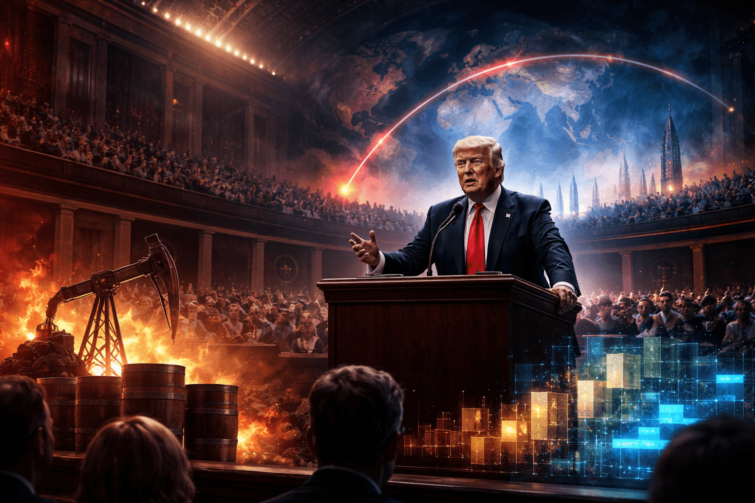 Trump: Iran arbeitet an Raketen, die USA erreichen könnten