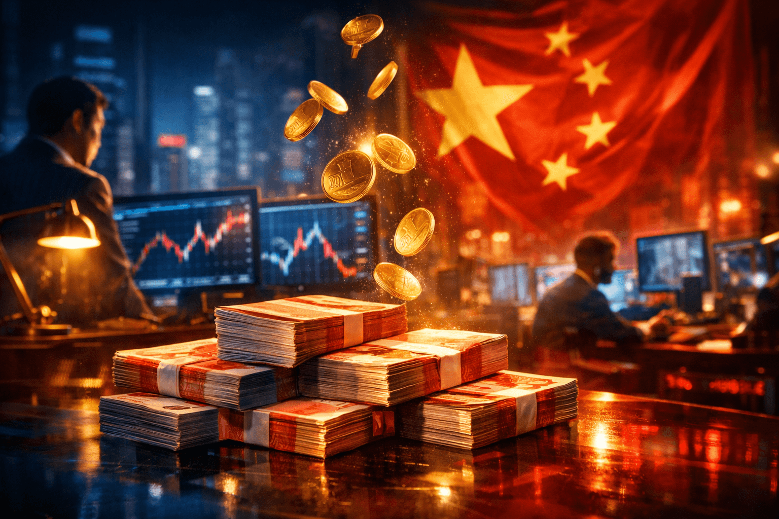 China pumpt massive Liquidität in Märkte