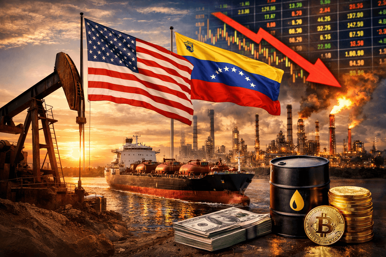 USA verkaufen erstmals venezolanisches Öl