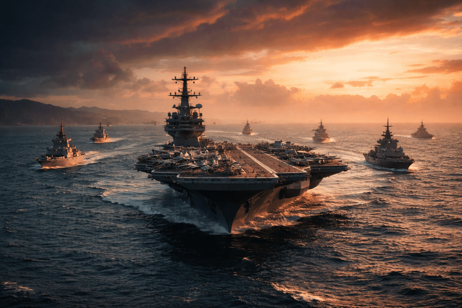 Trump: Große US-Kriegsschiff-Flotte bewegt sich Richtung Iran