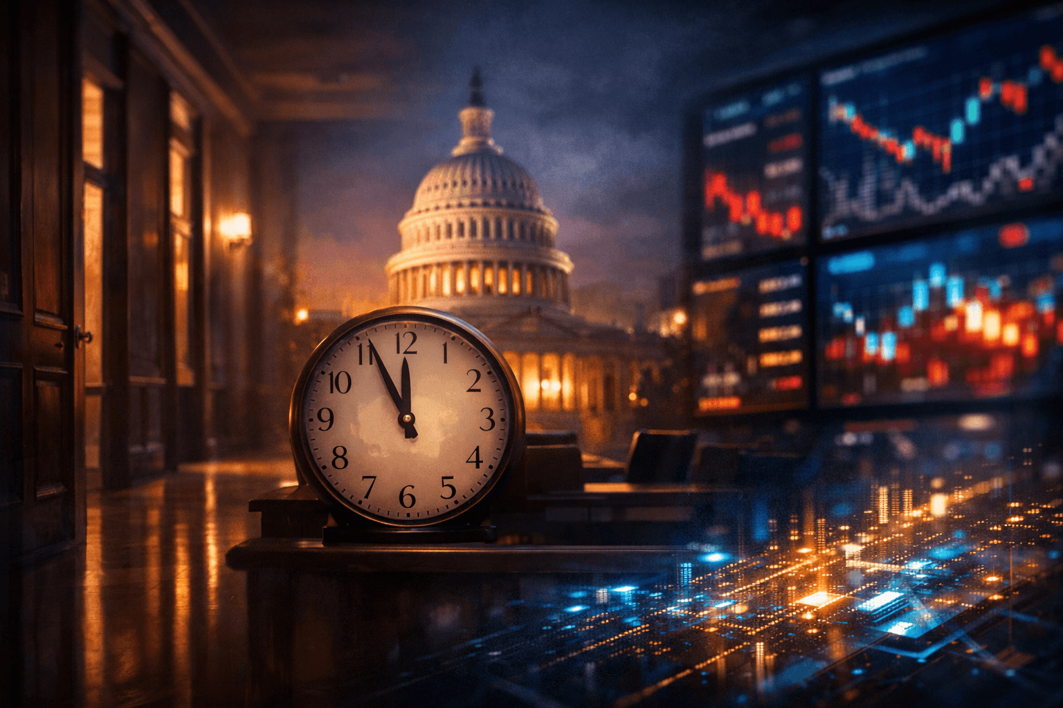 Shutdown-Risiko der USA auf Rekordhoch