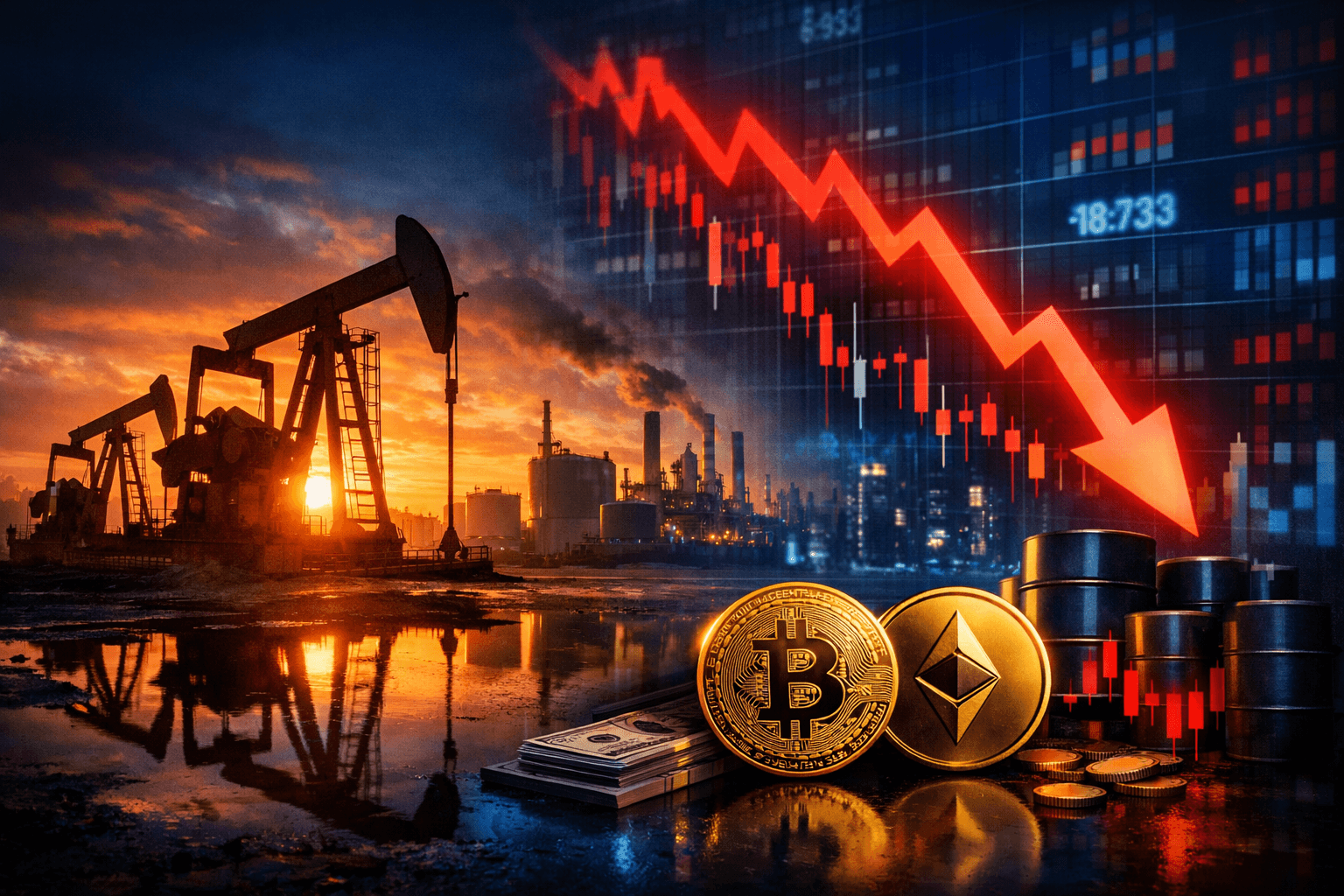 Öl vor größtem Jahresverlust seit Covid