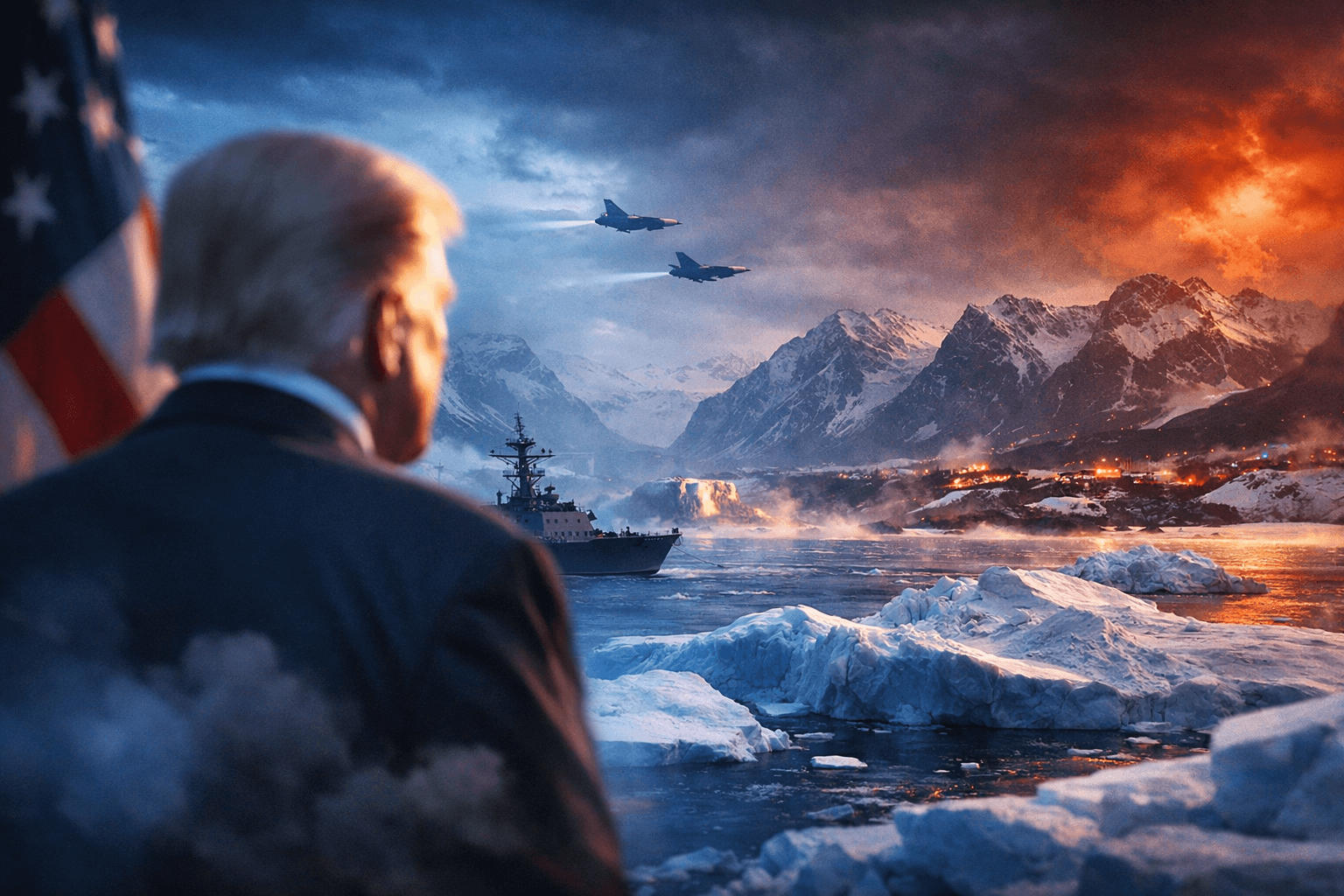 Trump droht mit Zöllen wegen Grönland