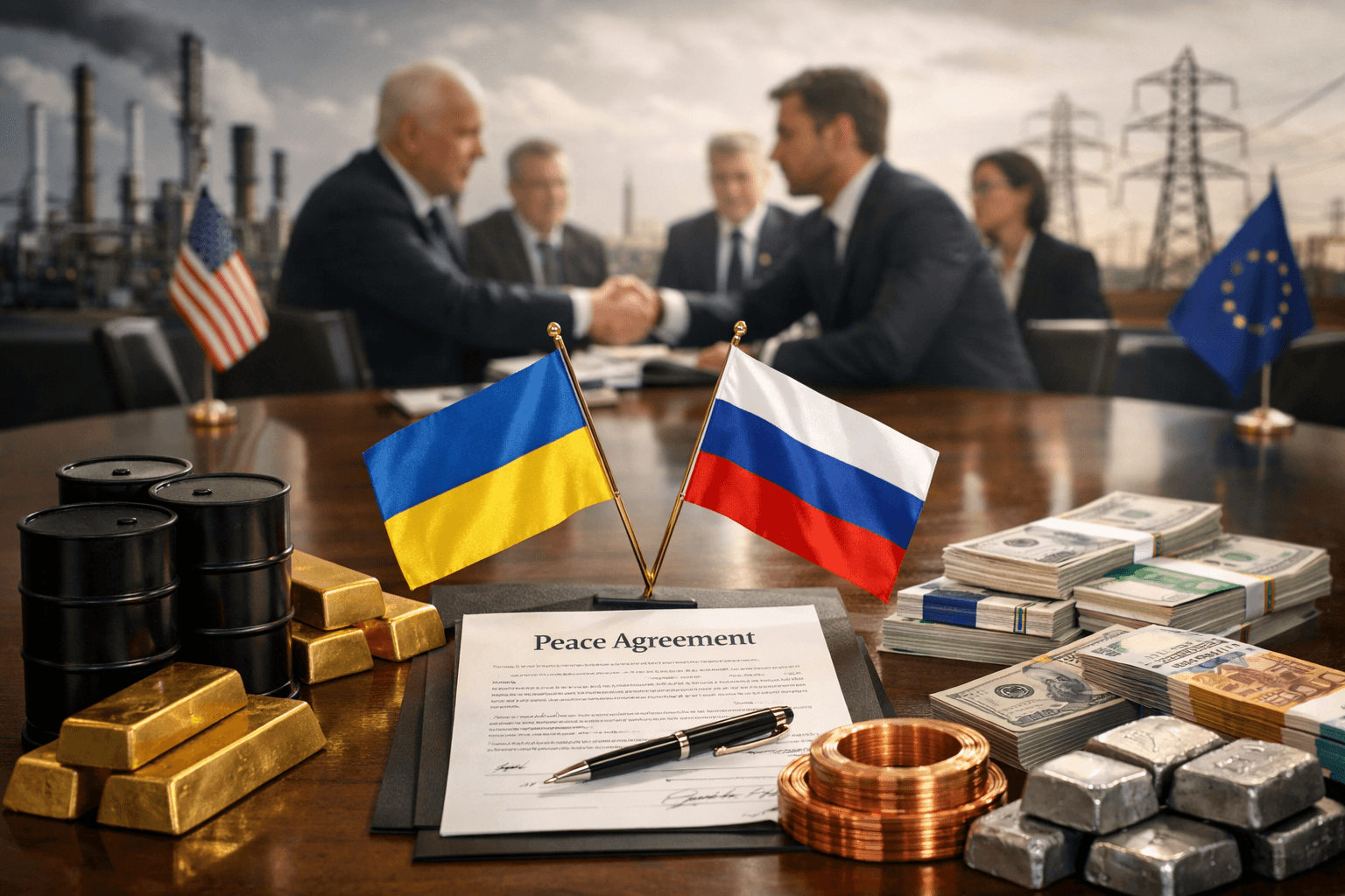 Ukraine-Friedensgespräche vor Abschluss